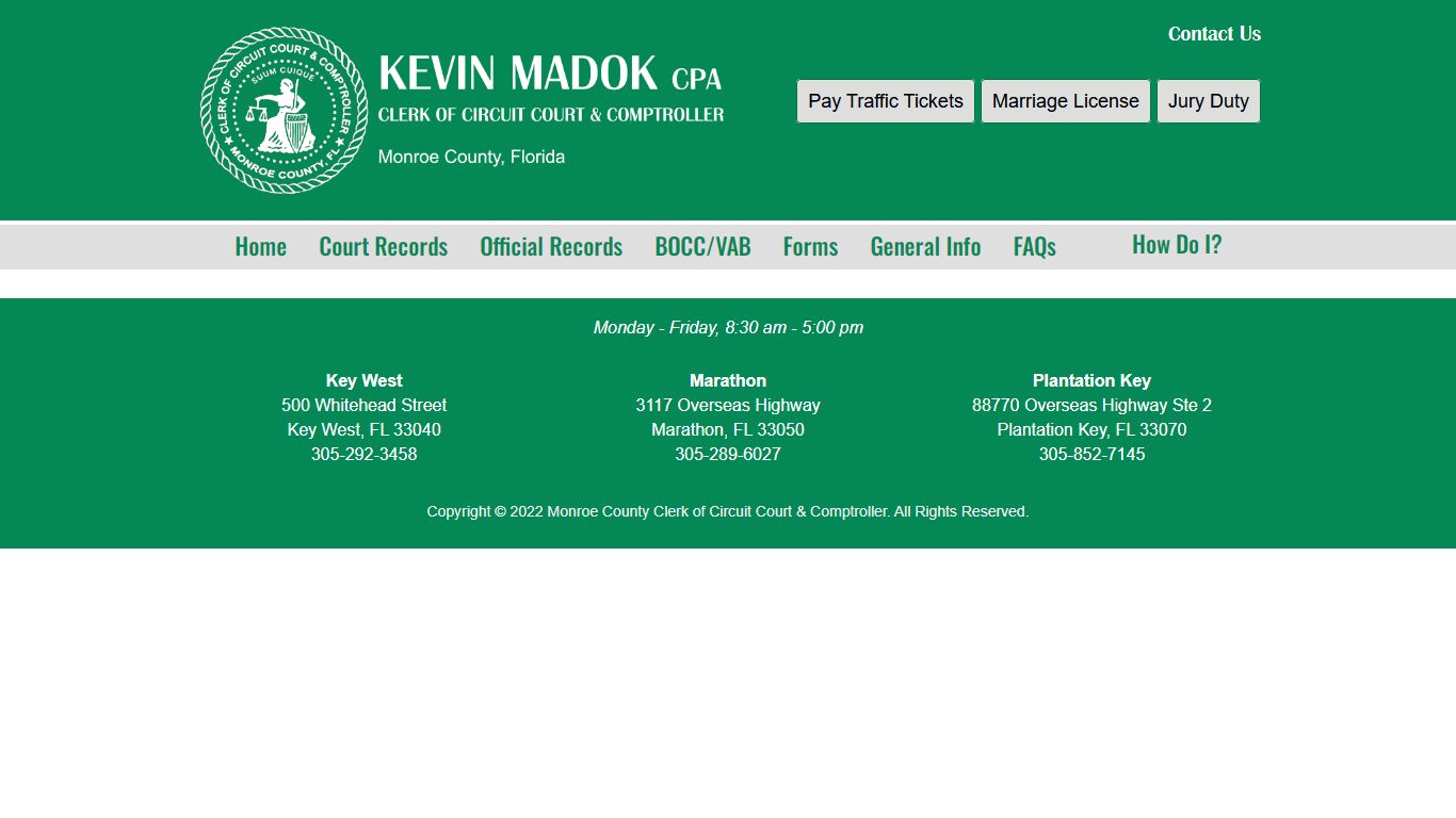 Official Records - Monroe County Clerk